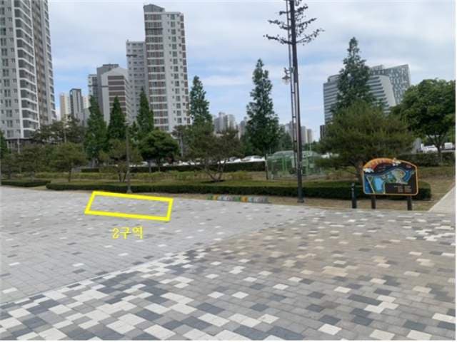 물초울공원 광장 푸드트럭 2구역