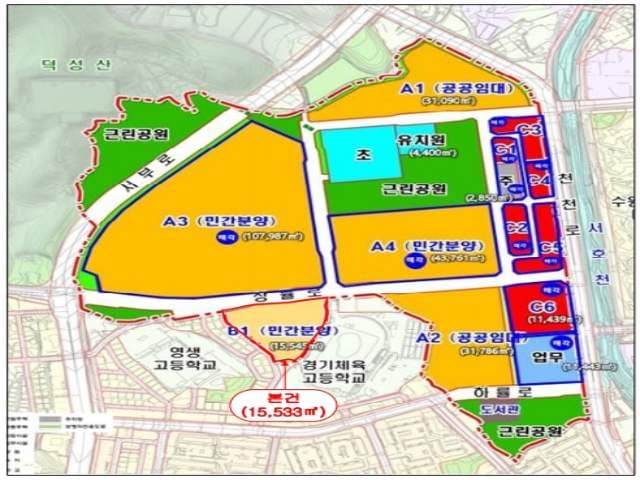 이목지구 도시개발구역 연립주택용지(B1)
