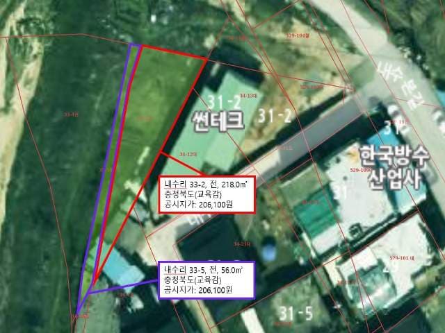 충청북도 청주시 청원구 내수읍 내수리 33-2 전