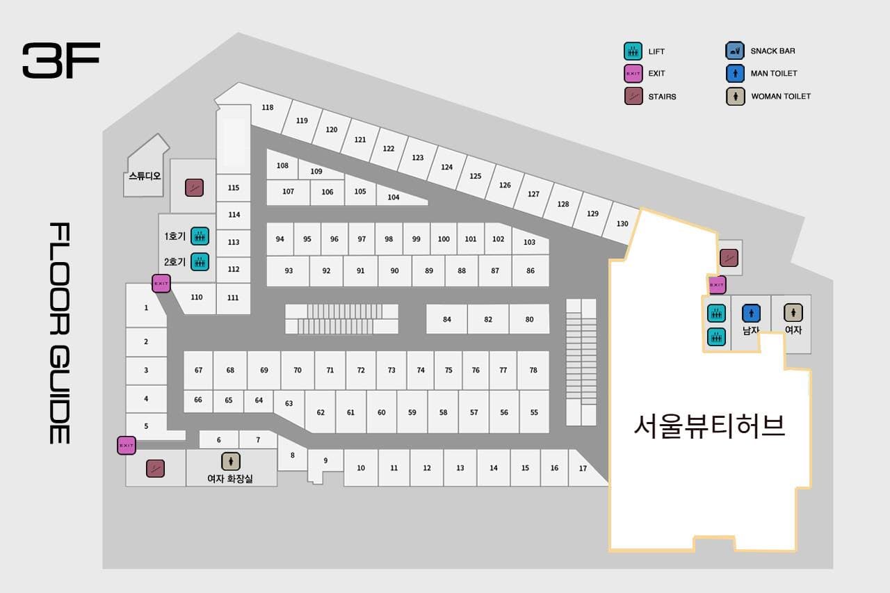 서울특별시 중구 마장로 22, DDP패션몰 3층 9호