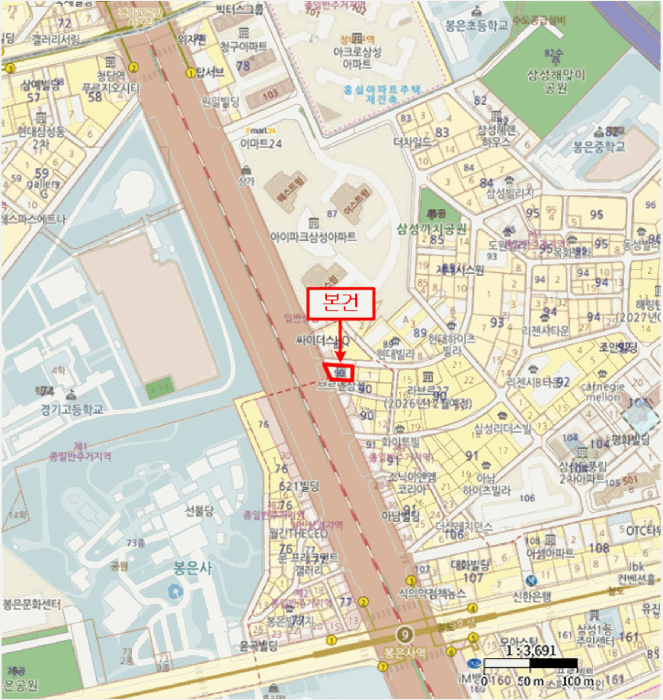 서울특별시 강남구 삼성동 90 삼성브르넨  16층1601호