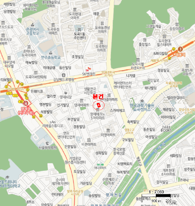 서울특별시 서초구 양재동 7-48  4층402호