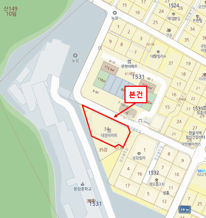 서울특별시 관악구 봉천동 1531-34 대경아파트  3층305호