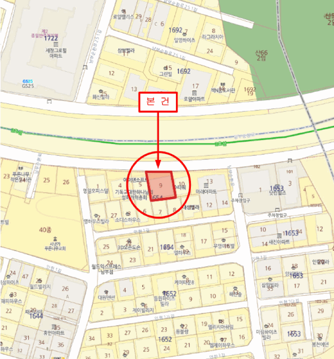 서울특별시 관악구 봉천동 1654-9  4층501호
