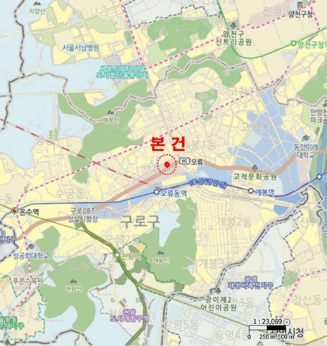 서울특별시 구로구 오류동 31-280 구로예미지어반코어  제1층 제113호
