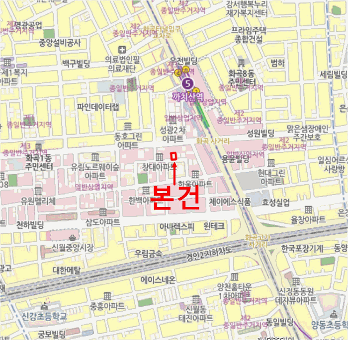 서울특별시 강서구 화곡동 899-21 양지샤인아파트  제12층 제1202호