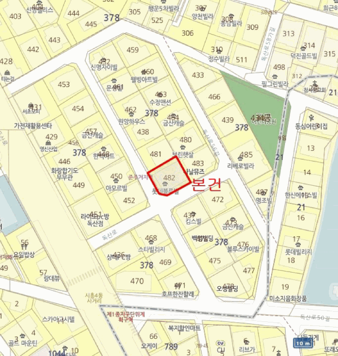 서울특별시 금천구 독산동 378-482 롯데블루빌  제5층 제501호