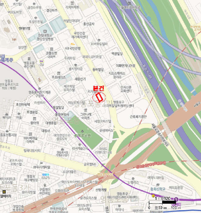 서울특별시 영등포구 영등포동2가 94-319 와이에이치빌리지  제6층 제607호