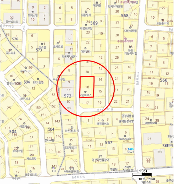 서울특별시 강서구 등촌동 569-18 모던하우스  제3층 제303호