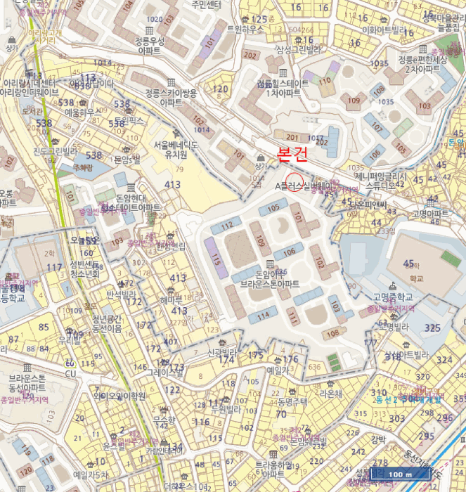 서울특별시 성북구 돈암동 636 브라운스톤돈암아파트 상가동 제3층 제301호