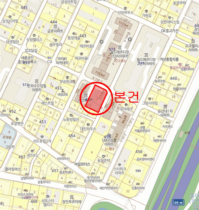 서울특별시 동대문구 장안동 454-2 비젼아파트 102동 3층 303호