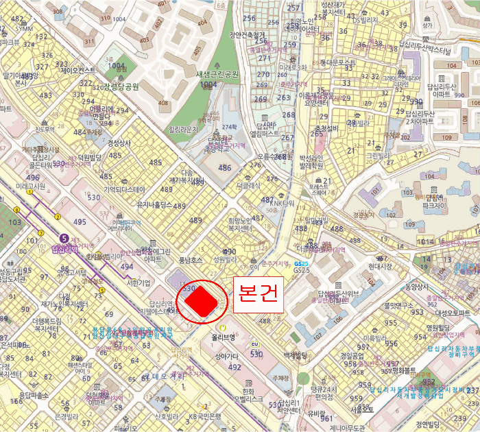 서울특별시 동대문구 답십리동 530-15 현대썬앤빌청계  제5층 제528호