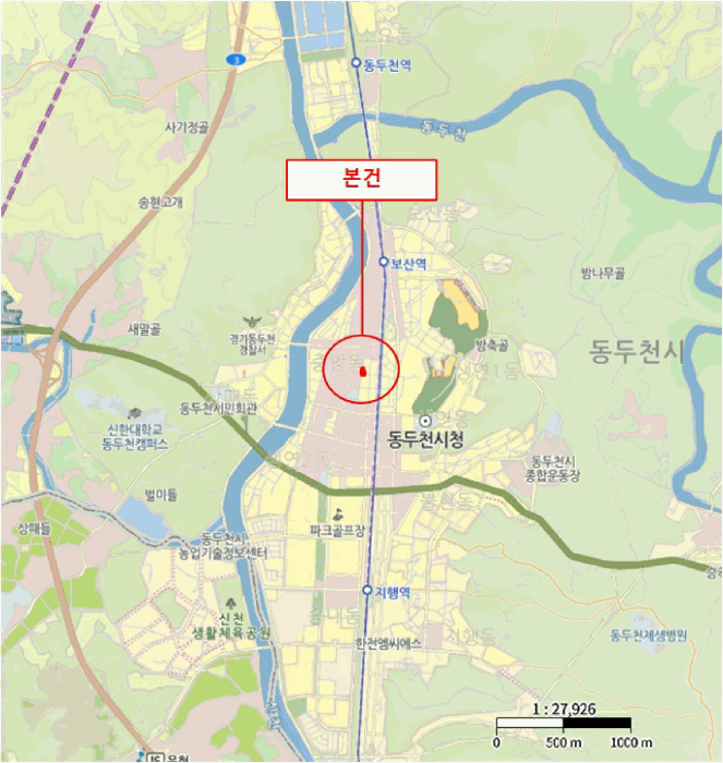 경기도 동두천시 생연동 612-65 외 2 필지