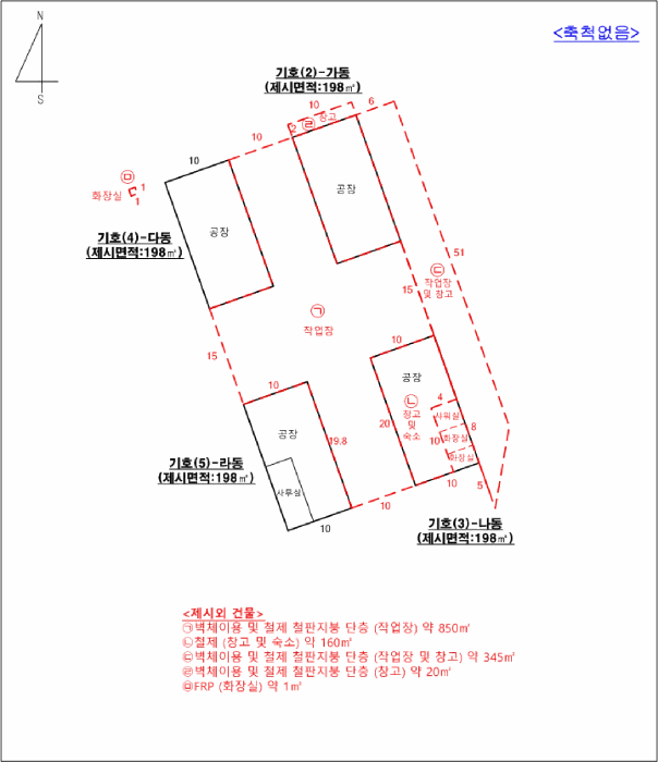 경기도 포천시 자작동 428 가동 외 1 필지 외 3개 동