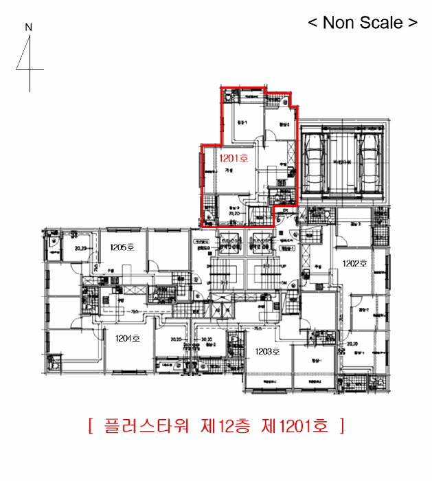 인천광역시 부평구 부평동 529-93 플러스타워  12층1201호