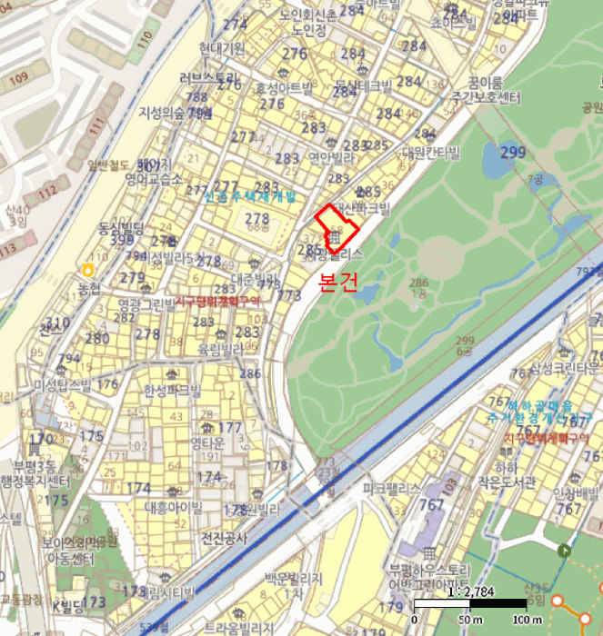 인천광역시 부평구 부평동 283-58 서광팰리스  5층501호