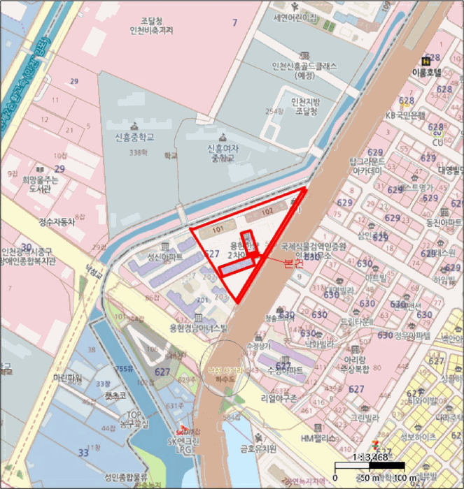인천광역시 미추홀구 용현동 627-105 한양아파트 103동 7층 706호