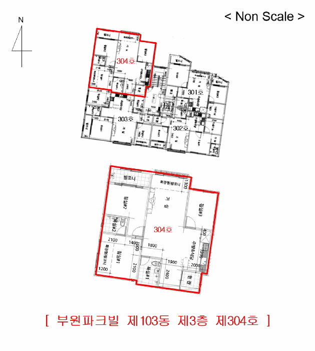 인천광역시 서구 마전동 1024-10 부원파크빌 103동 3층 304호