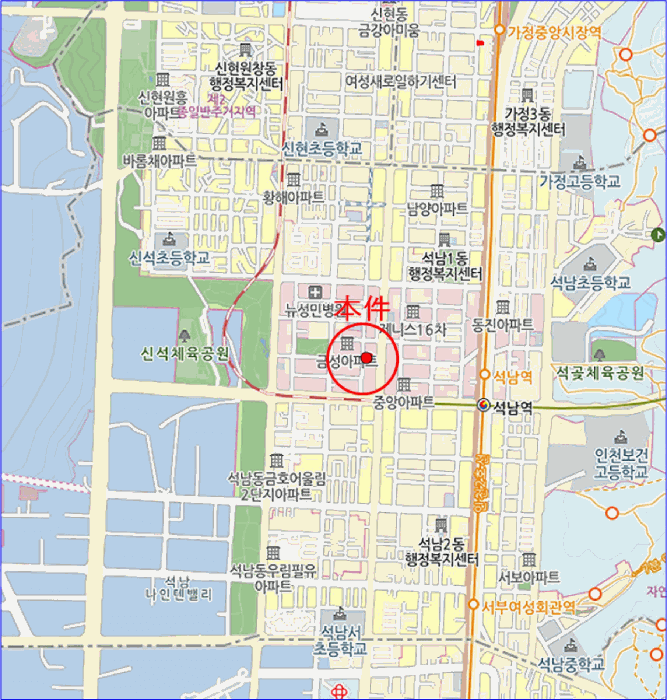 인천광역시 서구 석남동 511-16 해경스테이1차 비동 3층301호