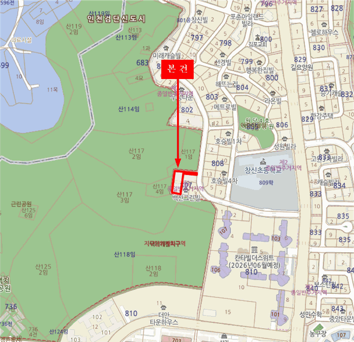 인천광역시 서구 원당동 807-1 백산그린빌 2동 3층302호