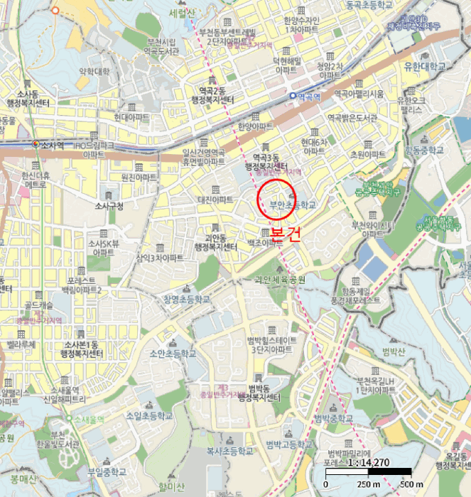 경기도 부천시 소사구 괴안동 99-4 삼보다세대주택 2동 1층101호