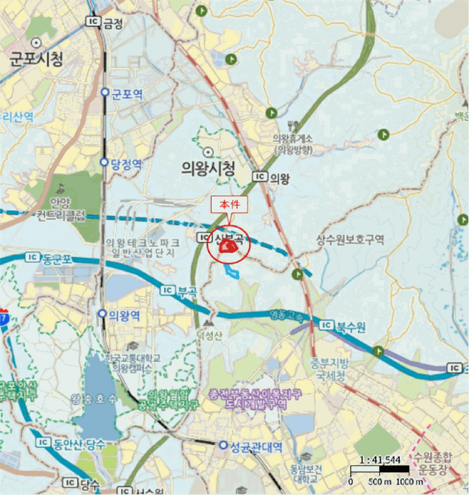 경기도 수원시 장안구 이목동 산1