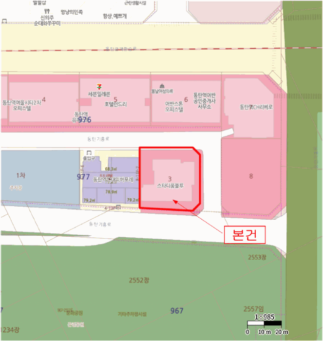 경기도 화성시 오산동 977-3 동탄역스타디움블루  2층201호 외 4개 호
