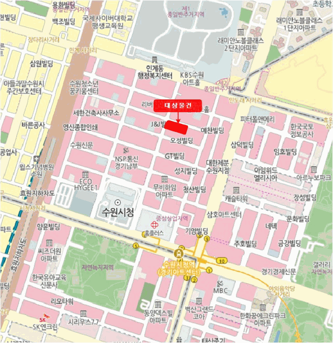 경기도 수원시 팔달구 인계동 1040 엘리시아아이티타워  5층513호