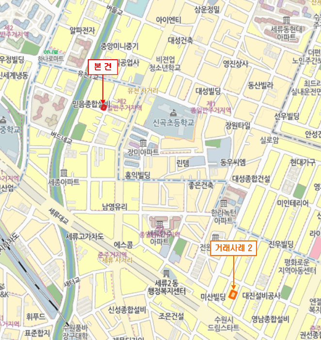 경기도 수원시 권선구 세류동 468-9 세류동다세대주택  1층101호
