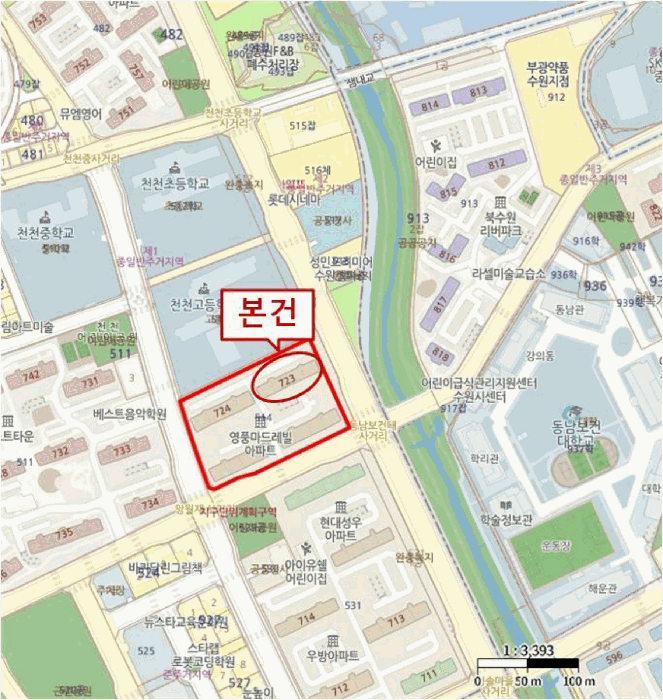경기도 수원시 장안구 천천동 514 비단마을영풍마드레빌 723동 14층1403호