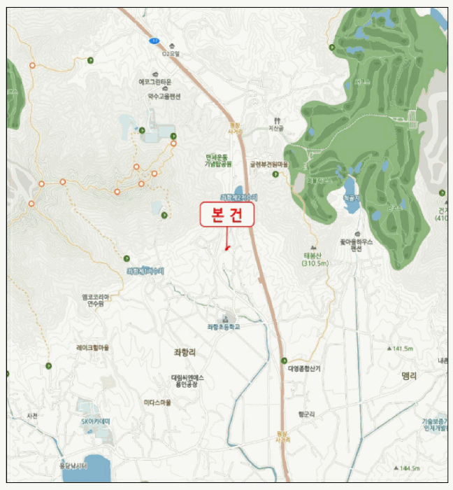 경기도 용인시 처인구 원삼면 좌항리 23-10 외 2 필지 외 1개 동