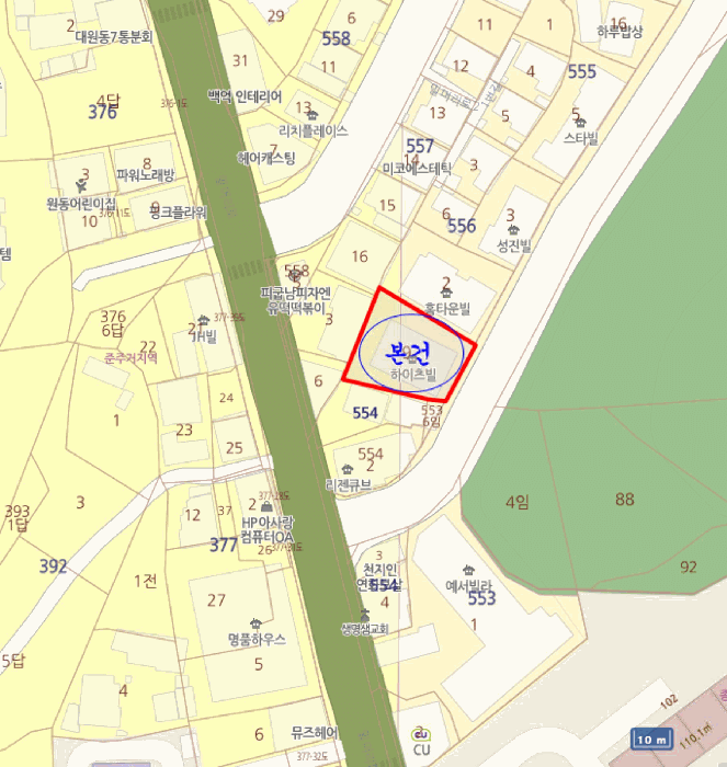 경기도 오산시 원동 556-9  3층307호