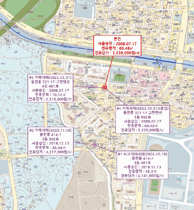 경기도 수원시 장안구 율전동 321-17 그린맨션  5층502호