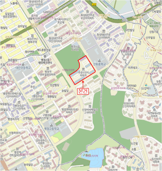 경기도 화성시 병점동 820 안화동마을주공아파트 504동 4층402호