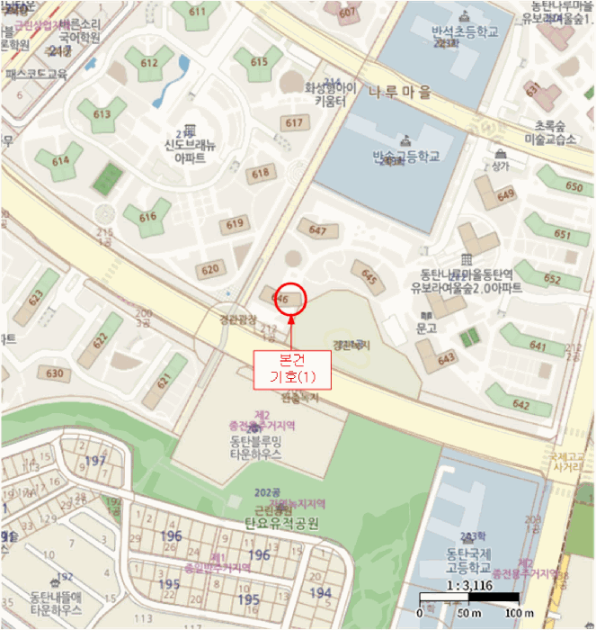 경기도 화성시 반송동 212 동탄나루마을 동탄역 유보라 여울숲2.0 646동 4층401호