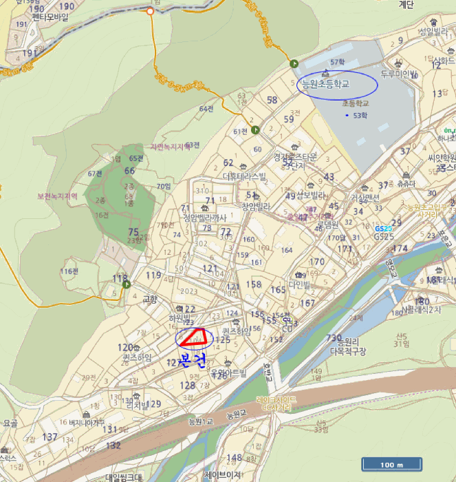 경기도 용인시 처인구 모현읍 능원리 125-1 퀸즈하임 104동 2층202호