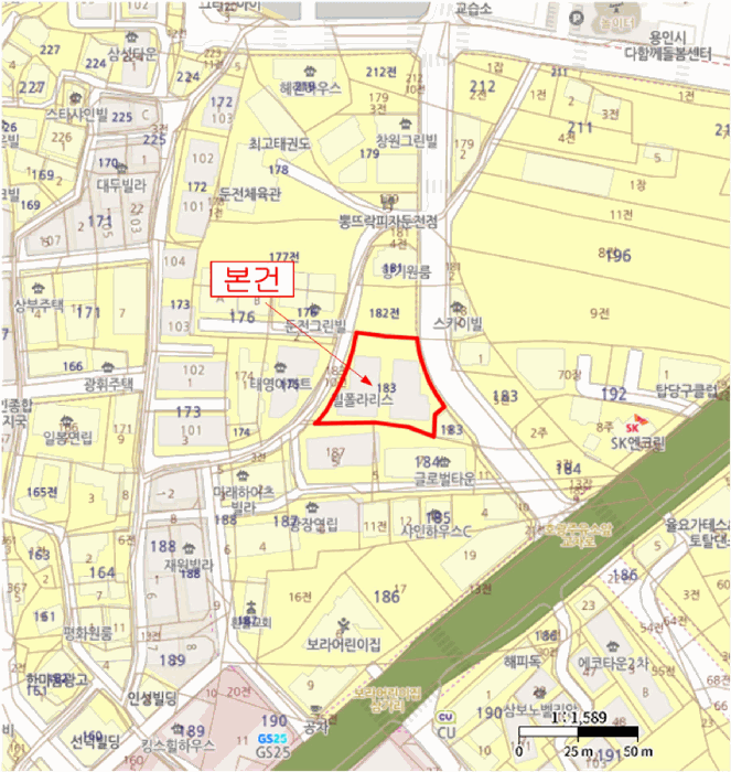 경기도 용인시 처인구 포곡읍 둔전리 183 빌폴라리스 에이동 3층302호