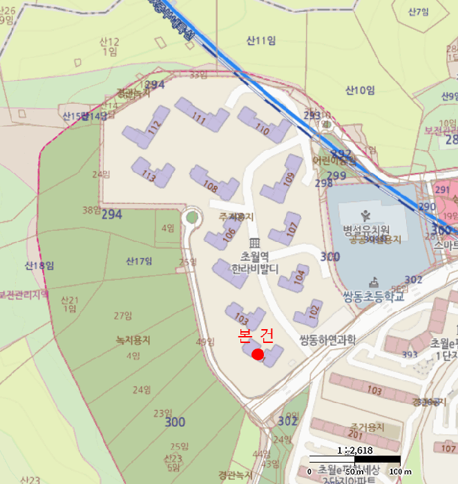 경기도 광주시 초월읍 쌍동리 400 초월역한라비발디 101동 13층1302호
