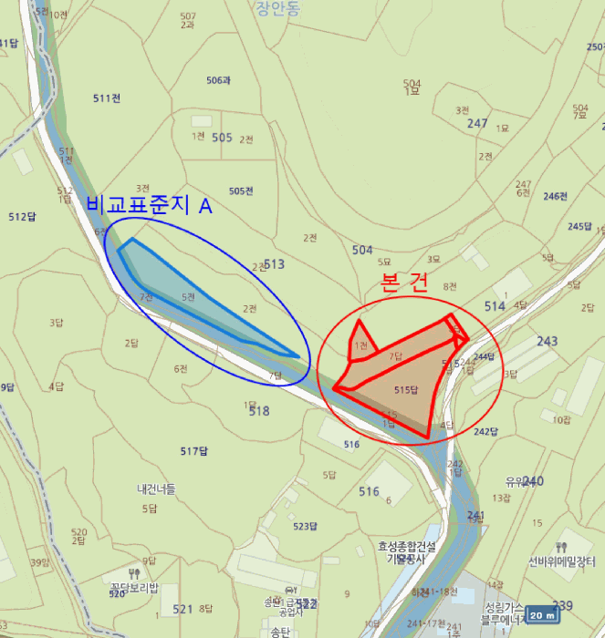 경기도 평택시 장안동 513-1 외 4 필지