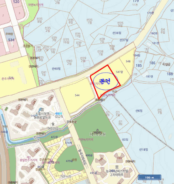 경기도 시흥시 광석동 546 광양프런티어밸리8차  1층129호