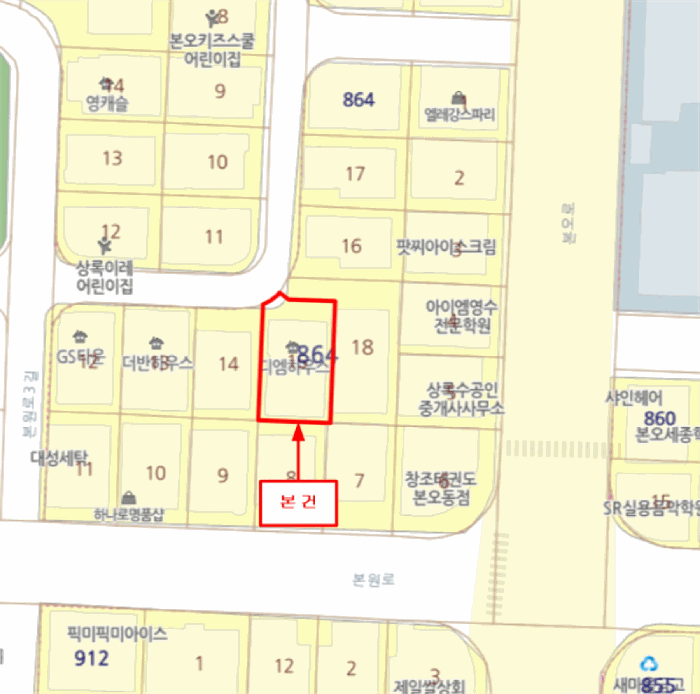 경기도 안산시 상록구 본오동 864-15 디엠하우스  3층302호