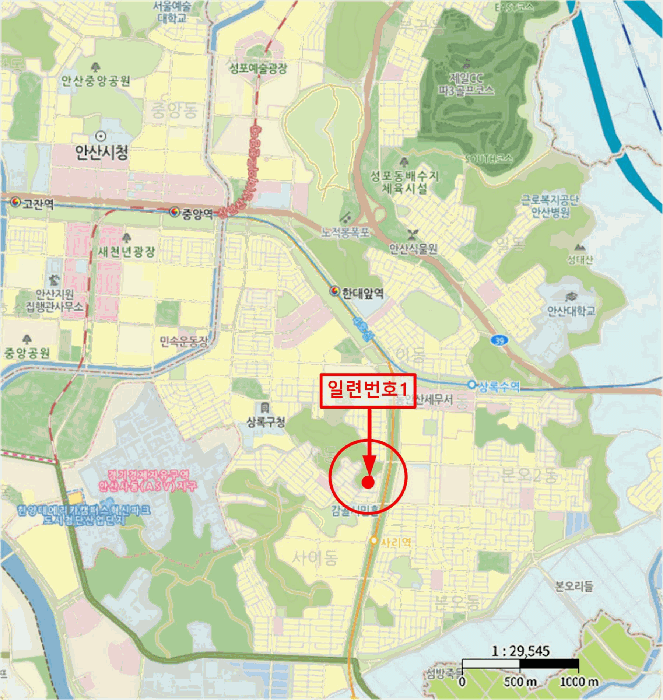 경기도 안산시 상록구 사동 1335  2층202호