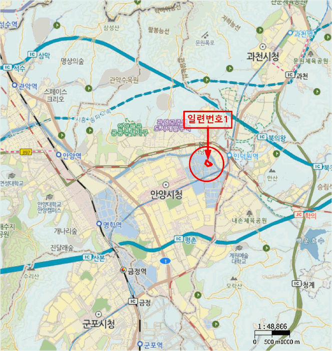경기도 안양시 동안구 관양동 1802 평촌오비즈타워  28층2805호