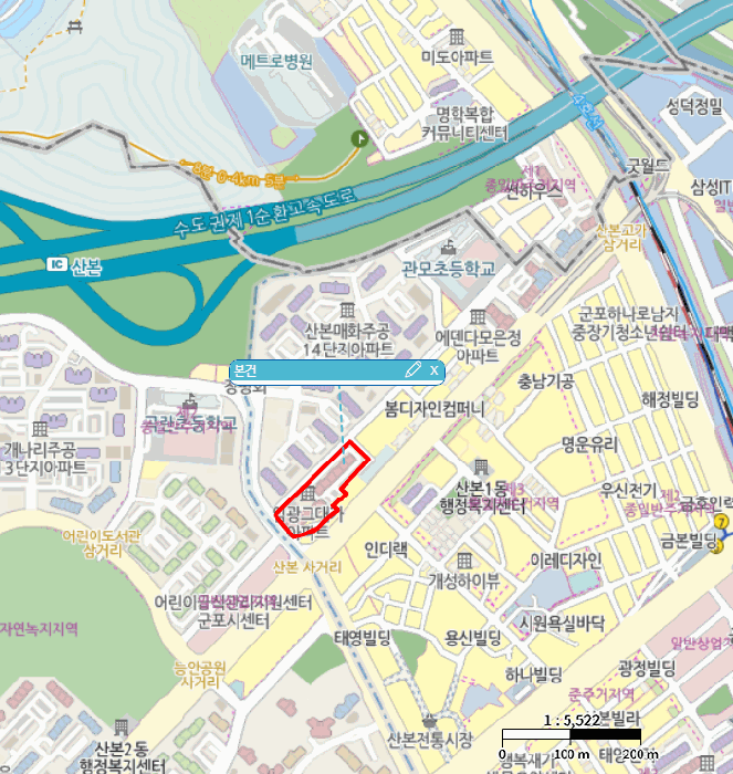 경기도 군포시 산본동 106-4 임광그대가아파트 102동 14층1401호