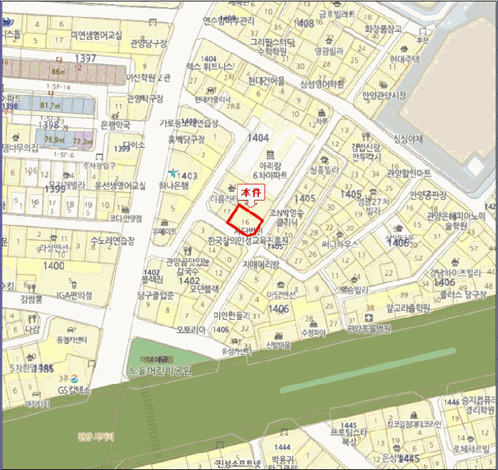 경기도 안양시 동안구 관양동 1404-16 벨라지오  2층202호
