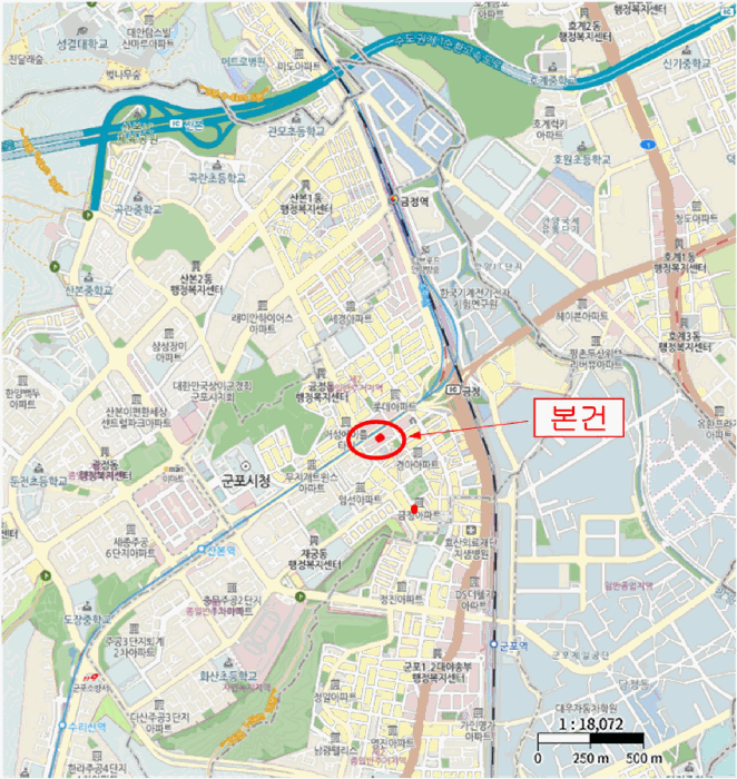 경기도 군포시 금정동 743-9 길남타운  3층302호