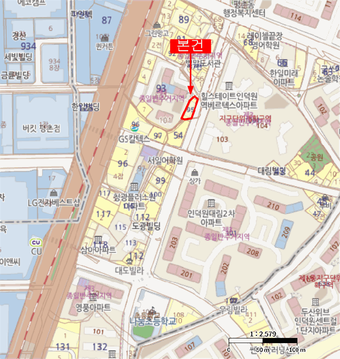 경기도 안양시 동안구 평촌동 95 더넥스트평촌  2층202호