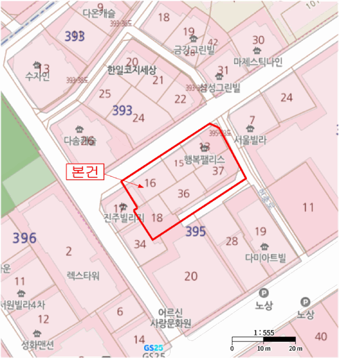 경기도 안양시 만안구 안양동 395-13 행복팰리스  13층1303호