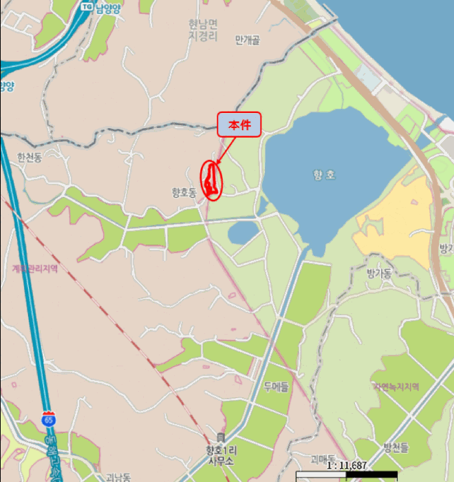 강원특별자치도 강릉시 주문진읍 향호리 99 외 3 필지