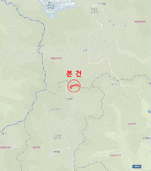 강원특별자치도 횡성군 안흥면 송한리 187-1 외 3 필지